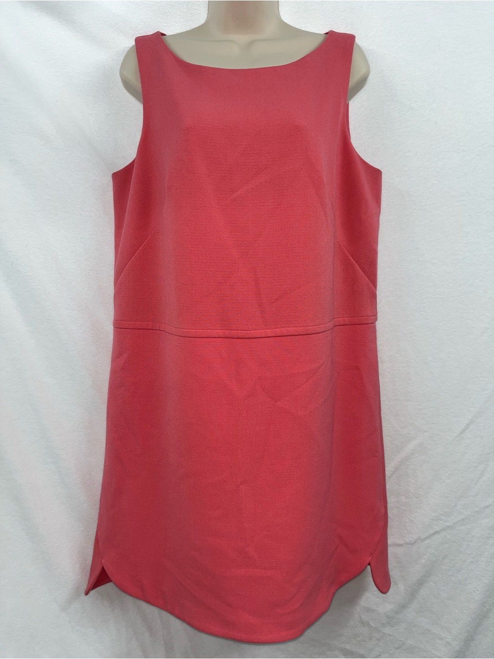 Ann Taylor Pink Sleeveless Shift Dress